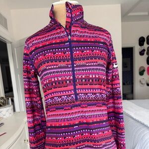 Nike Dry-Fit Half Zip Warm Up Jacket Size M